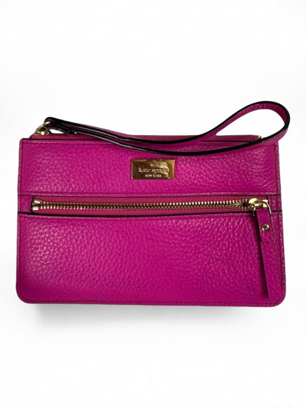 Kate Spade New York Women's Leather Handbag Clutch Pink